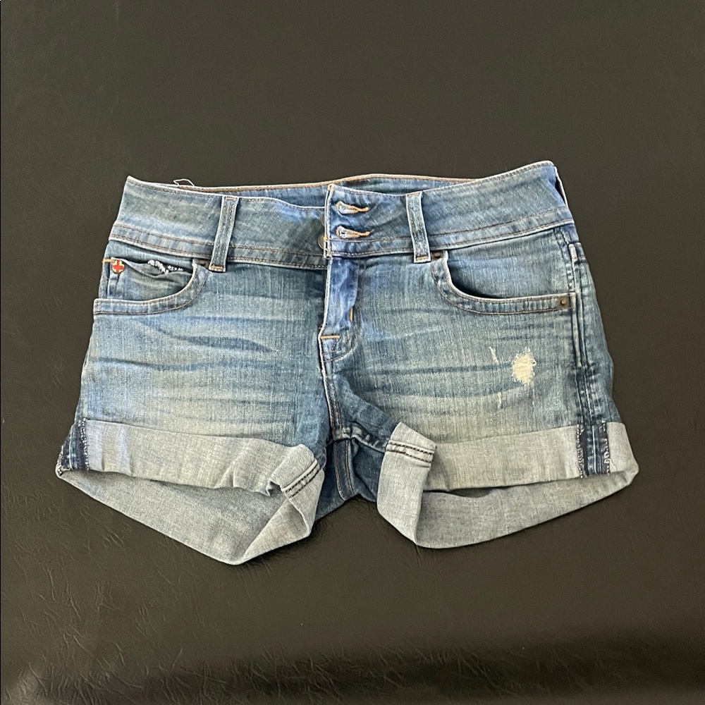 Hudson Jeans Light Blue Jean Shorts